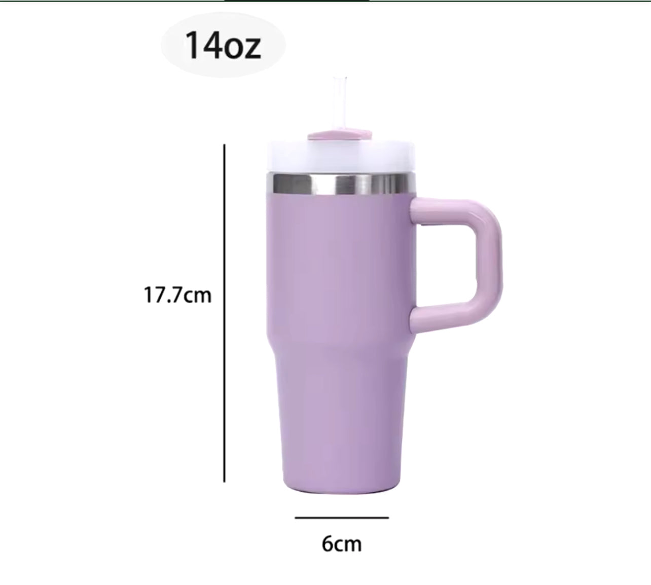 Hot or Cold Coffee Mug 14oz